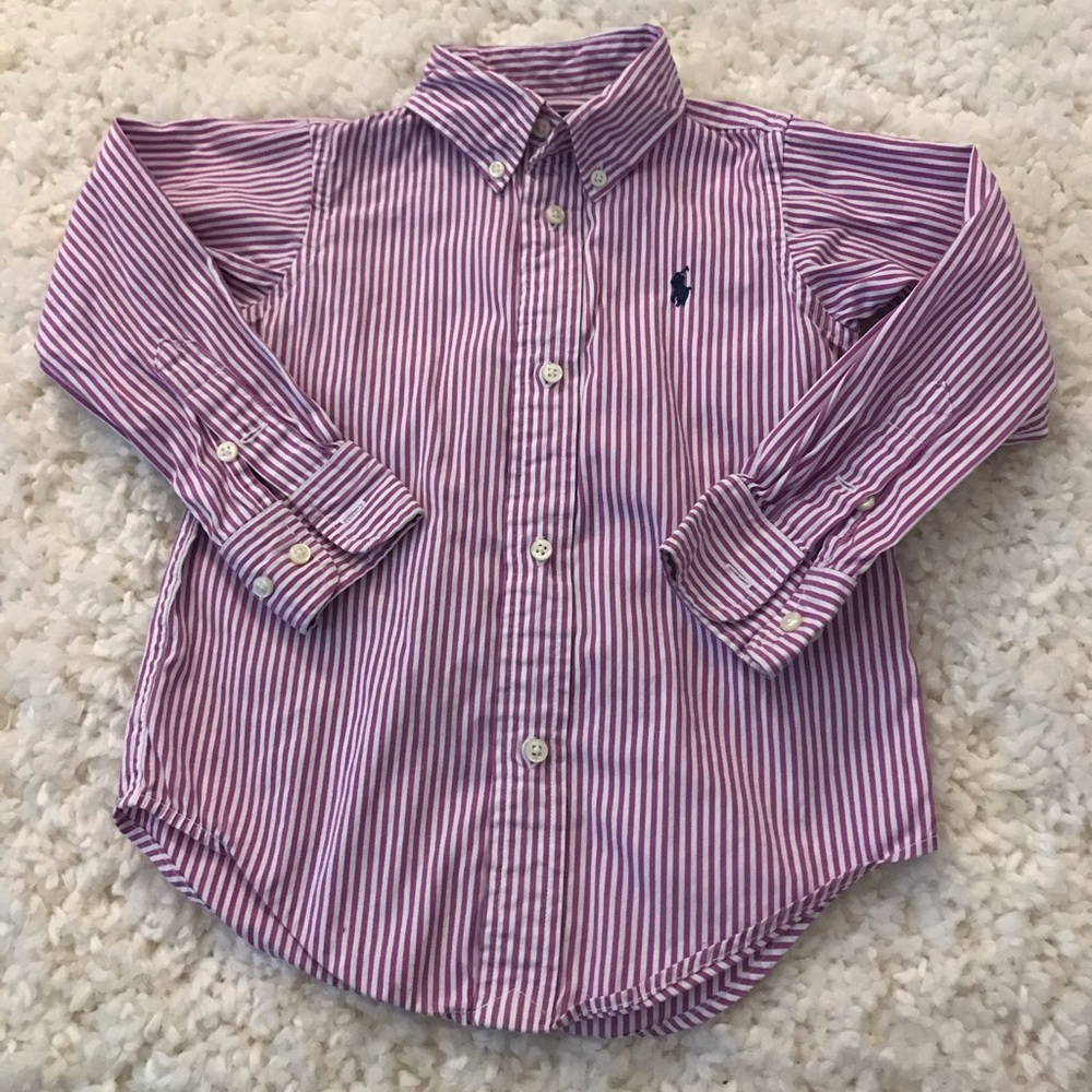 Ralph Lauren 3t long sleeve dress shirt